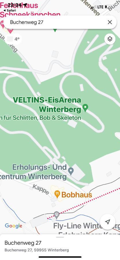 Veltins-Arena Fewo Buchenweg 27 Appartement Winterberg Exteriér fotografie